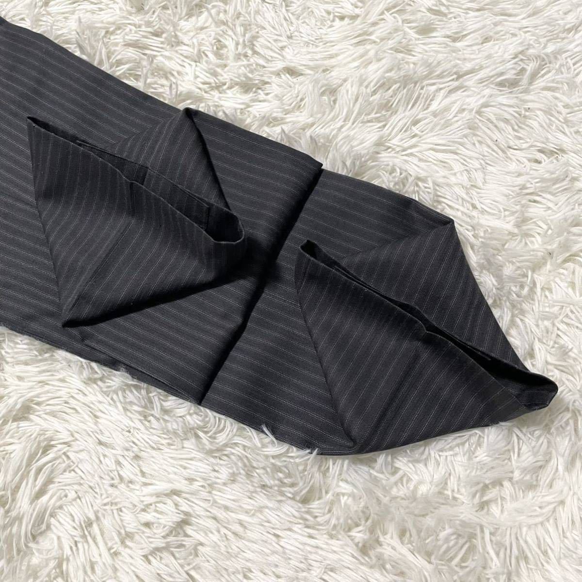 美品 バーバリーブラックレーベル 3ピース L ダークグレー