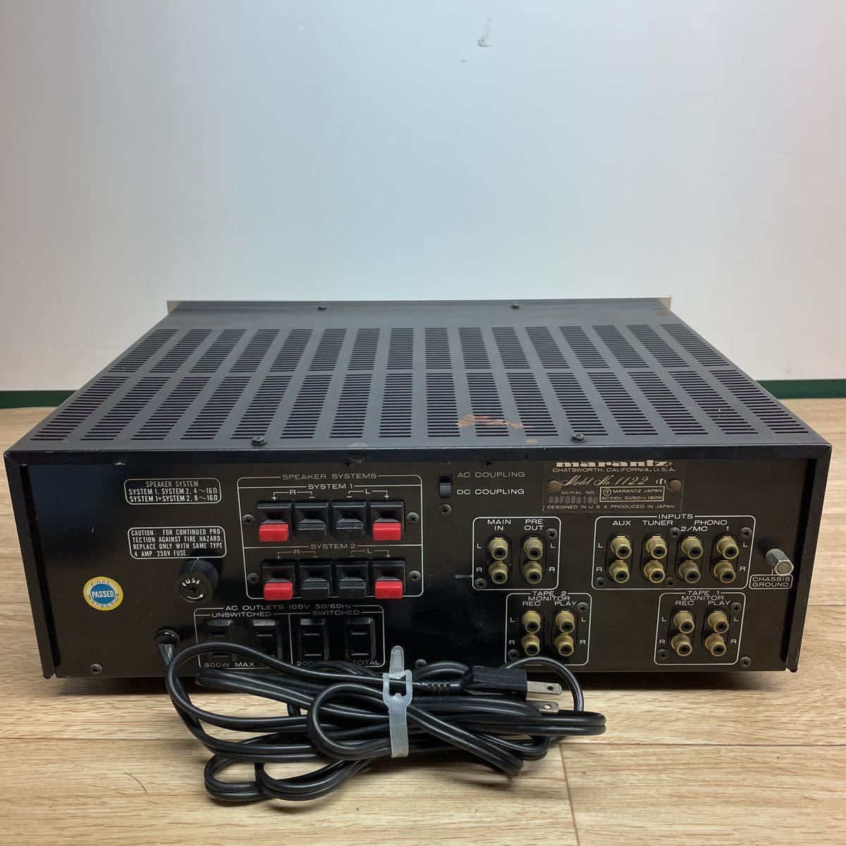 Model 0 プリメインアンプ 激安日本 1122の仕様 公式通販 Marantz