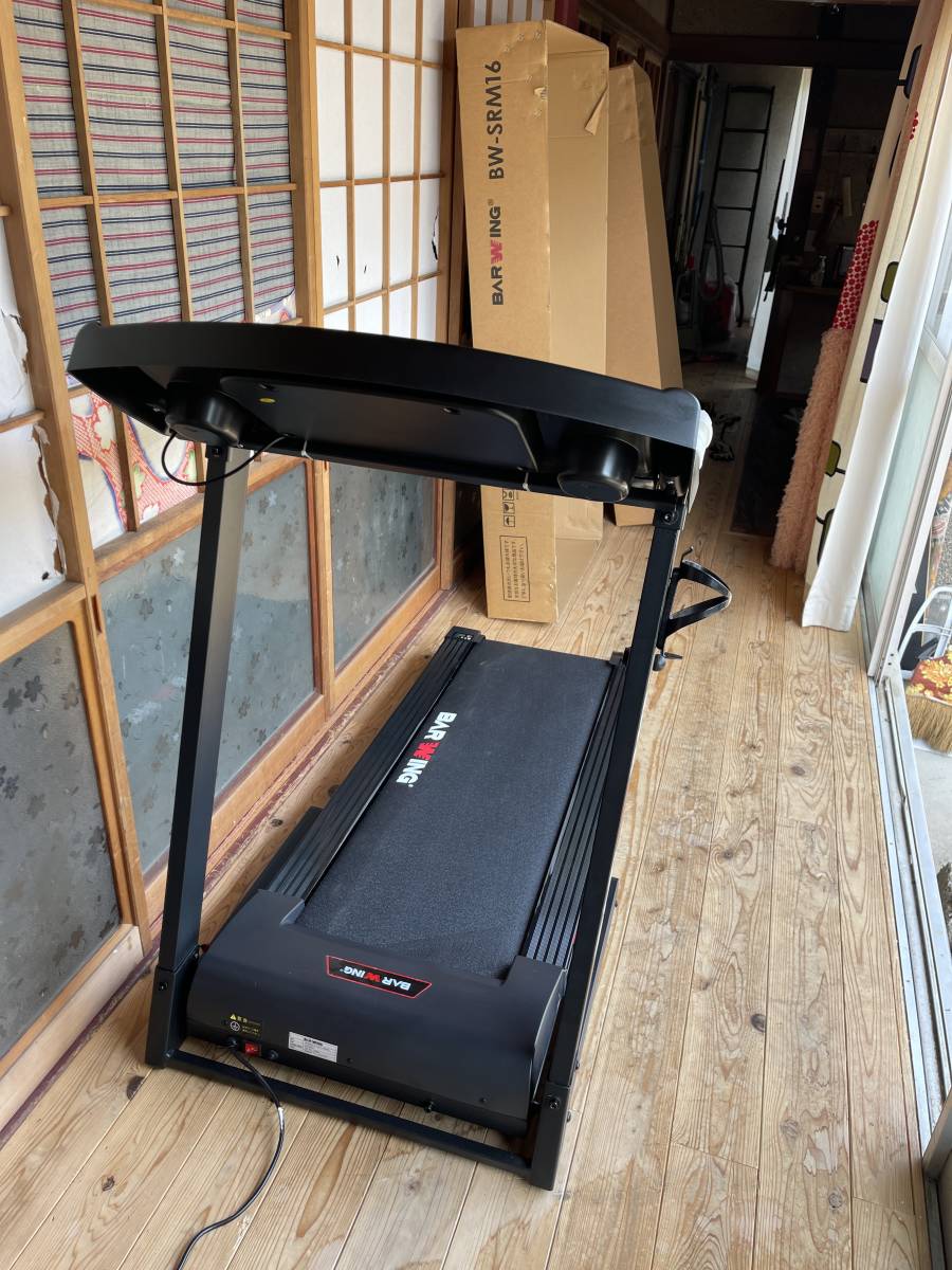 ルームランナー ランニングマシーン MAX 16Km/h BW-SRM16 BAR WING 