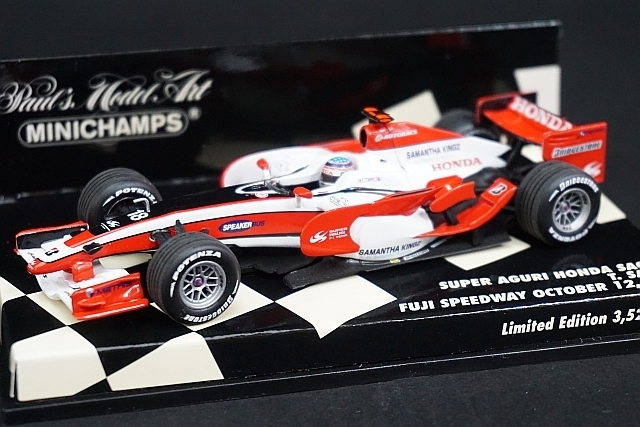 ミニチャンプス PMA 1/43 スーパーアグリ ホンダ 富士スピードウェイ