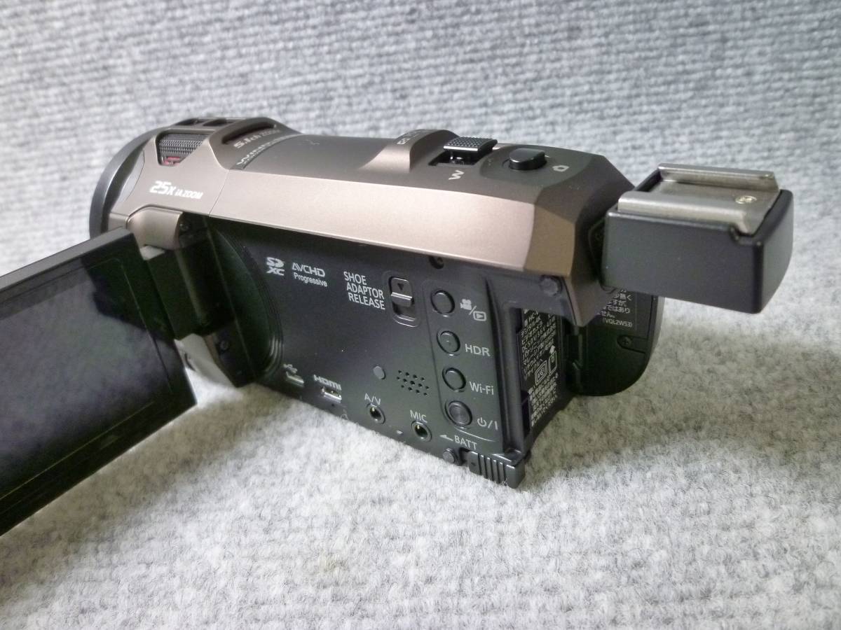 ビデオカメラ パナソニック 4K HC-VX980M 中古品Panasonic コンパクト