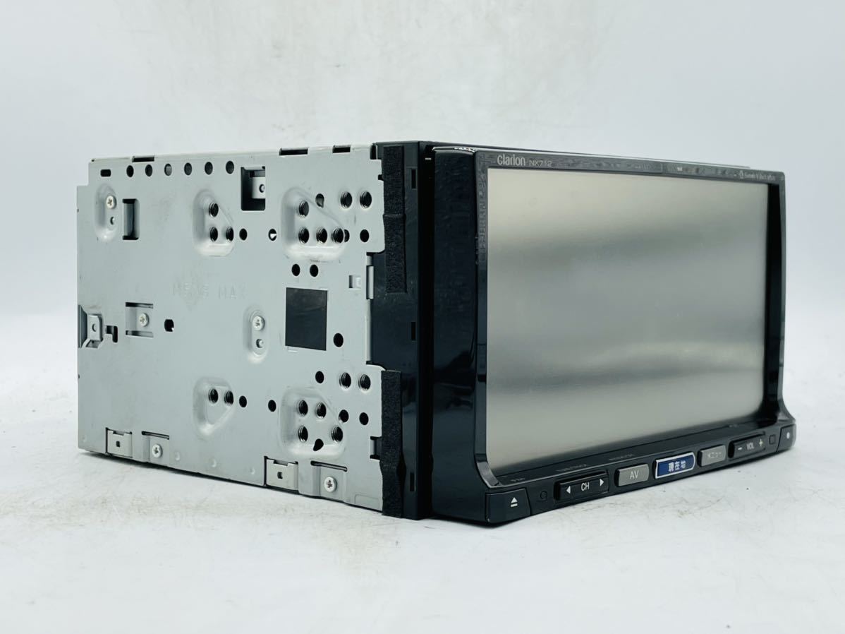 CLARION クラリオンメモリーナビ NX712地図データ2012 年チェック ok