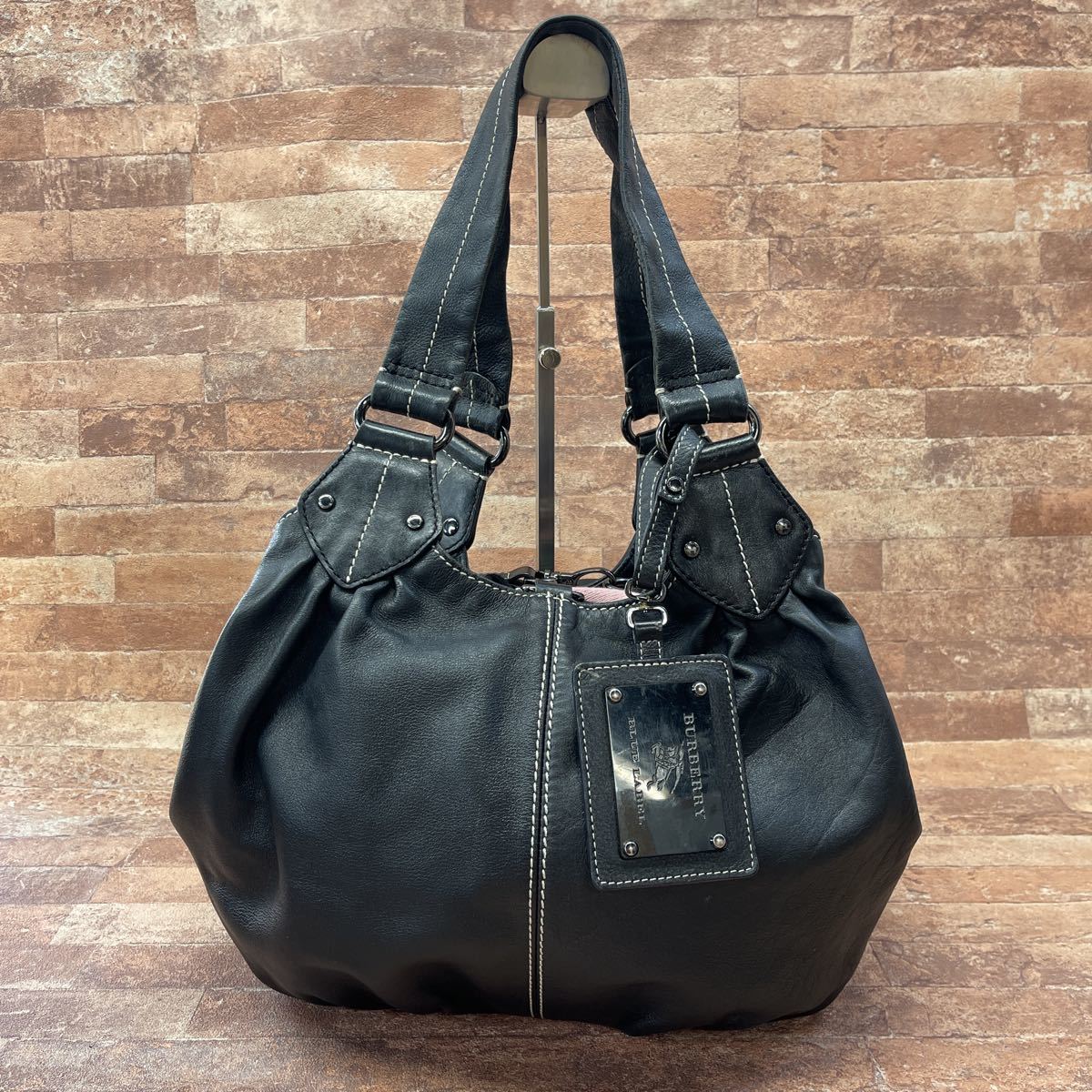 BURBERRY BLUE LABEL バーバリーブルーレーベル ハンドバッグ ブラック 