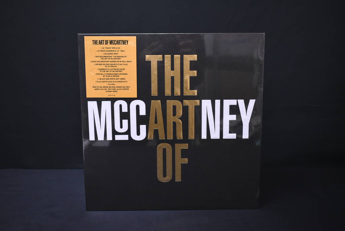 人気定番，限定SALE UPW203-6_ /ポール マッカートニー/The Art of McCartney/BOX SET/デラックスエディション/CD/LP/各4枚/DVD/ベース型USB入り(Paul McCartney)｜売買されたオークション情報、yahooの商品情報をアーカイブ公開 - オ P