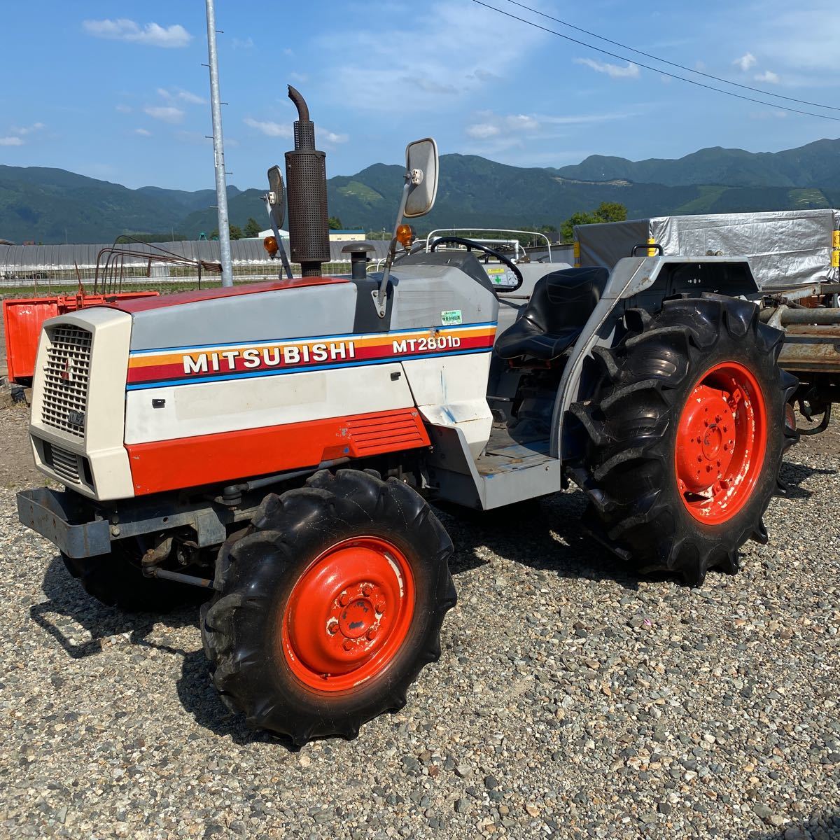 トラクター　三菱　パルシード　ジャンク 三菱トラクターパルシード28馬力ジャンク扱い(車体)｜売買された