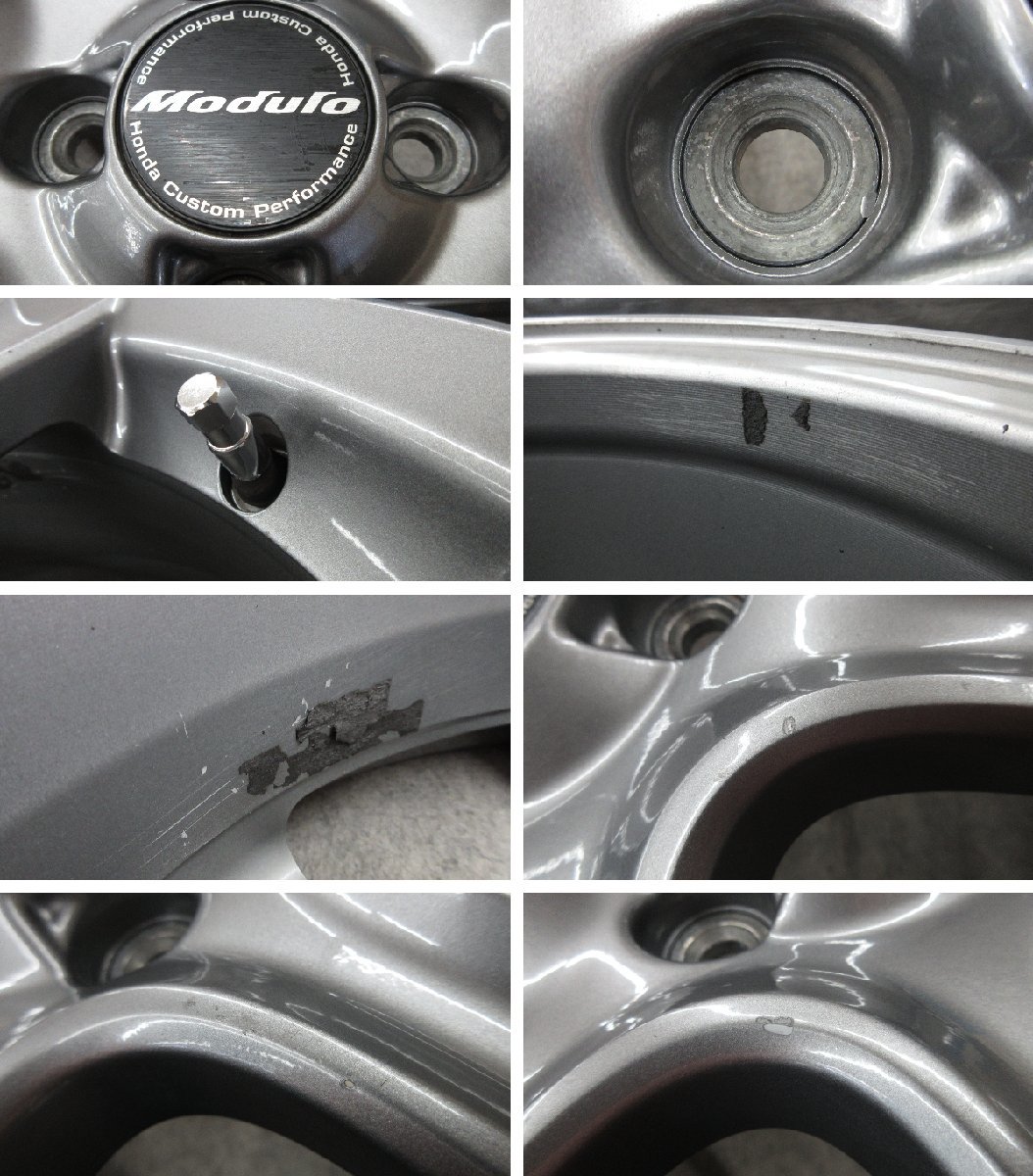 □送料無料 A2□ ホンダ Modulo MS-010 □ 16×6J+53 □ 4H PCD100 