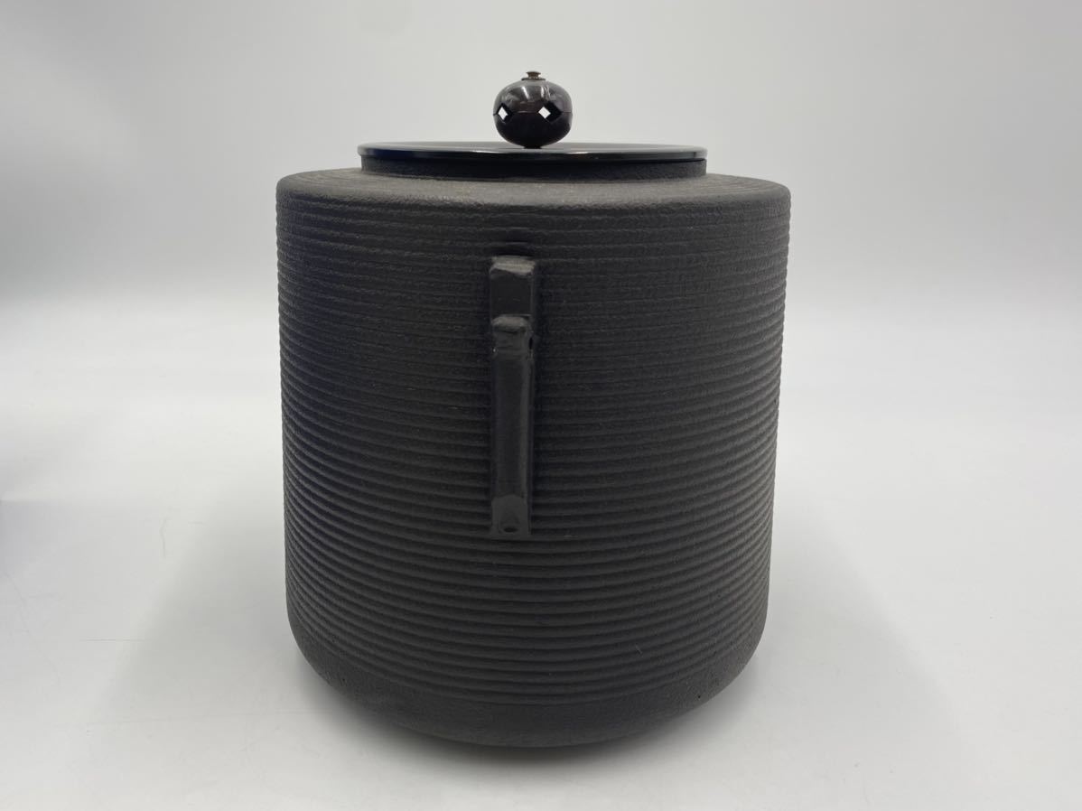 売り たい 未使用品 茶道具 志きの釜 糸目筒釜 【公式通販】