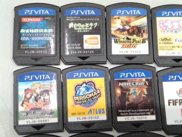 ジャンク PS VITA 21点セット まとめ売り 終わりのセラフ 戦国無双 