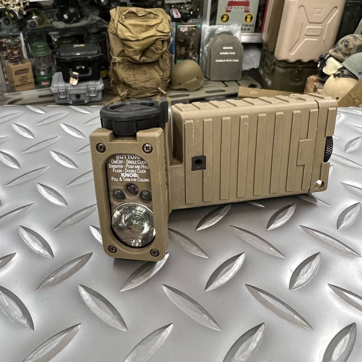 米軍実物 STREAMLIGHT/SidewinderIR サイドワインダー IRライト