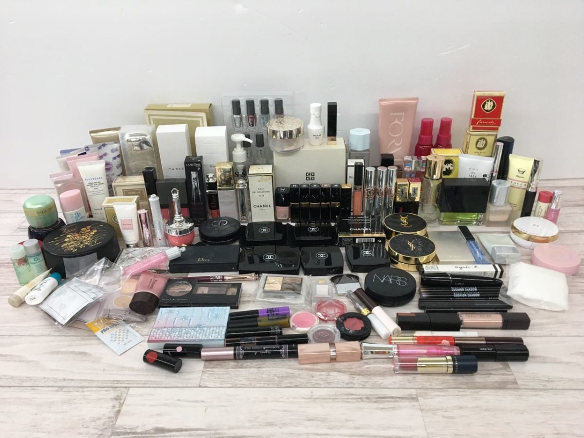 爆買い，本物保証 現状品 化粧品 CHANEL YSL Dior JILLSTUART RMK THREE GUCCI LANCOME 等 まとめて大量セット L4438(セット)｜売買されたオークション情報、yahooの商品情報をアーカイブ公開 - オークファン セット