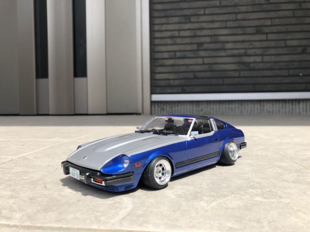 タミヤ製、ニッサン、フェアレディ 280Z Tバールーフ2シーター完成品
