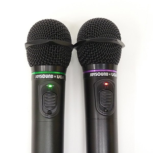 JOYSOUND 赤外線ワイヤレスマイク レシーバーセット WM-610×2本 WT