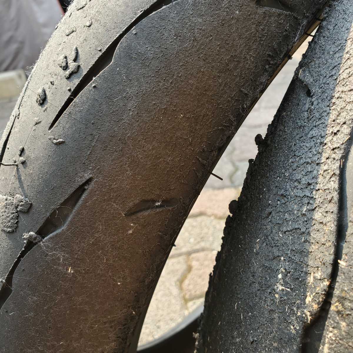 ブリヂストン BS BRIDGESTONE BATTLAX RACING R11 110/70R17 150/60R17 