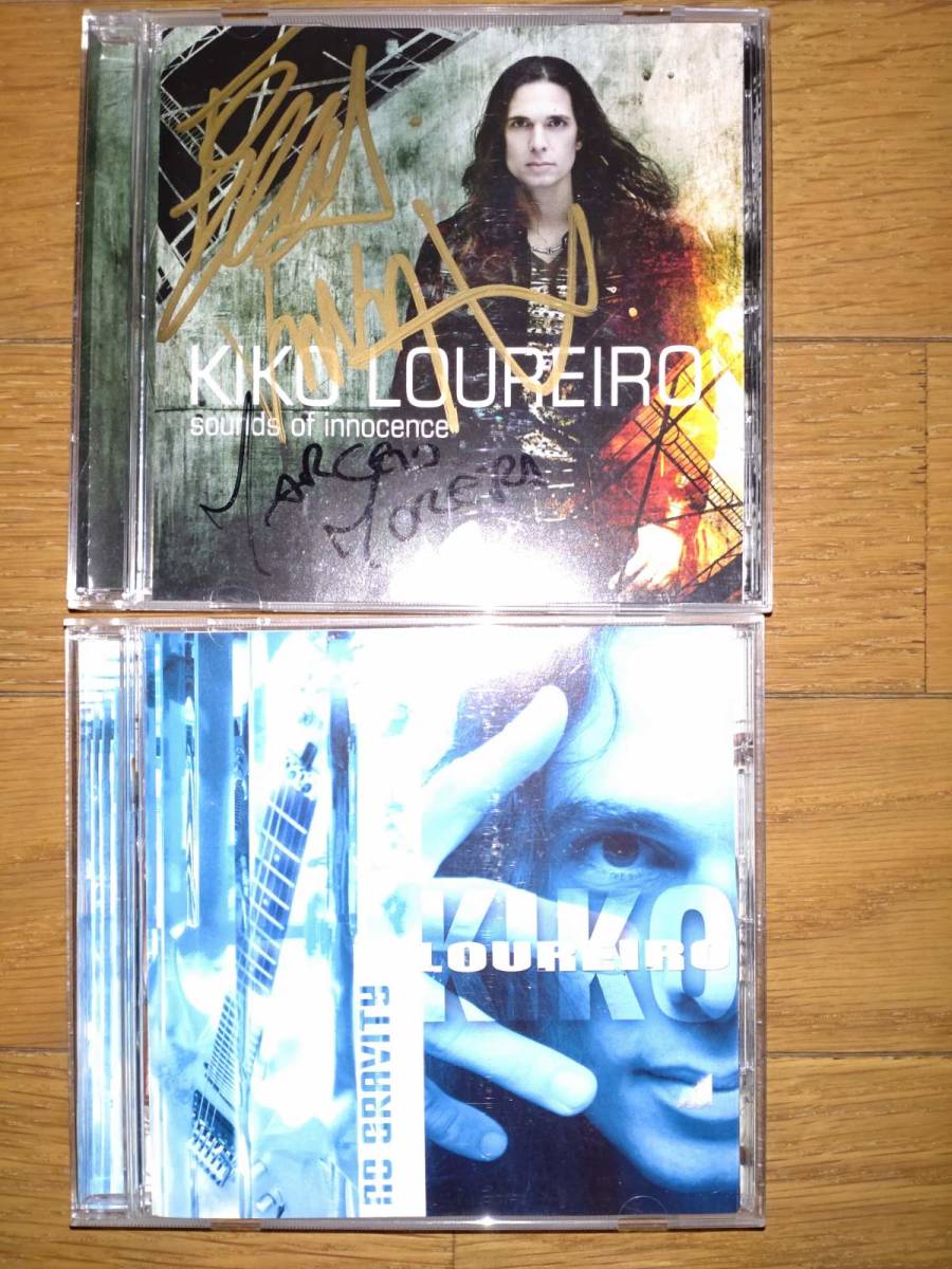  キコ ルーレイロ Kiko Loureiro Sounds of Innocence 直筆サイン入り No Gravity CD2枚 新規不可(一般)｜売買されたオークション情報、yahooの商品情報をアーカイブ公開 - オークファン 一般