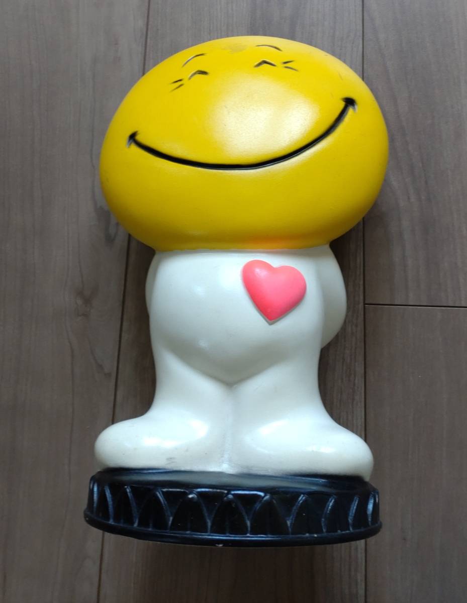 ★1971年 PLAY PAL ビンテージSmiley Face 貯金箱 ★ 送料込 味のあるヴィンテージ【PLAY PAL 1971年】スマイル ニコちゃん