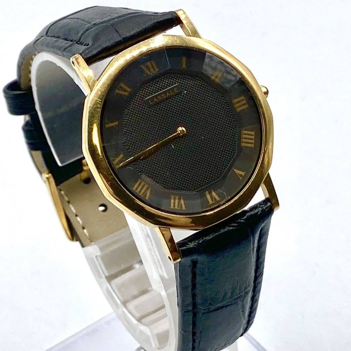 SEIKO LASSALE 5A54-013B クォーツ メンズ アナログ 2針 電池交換済 