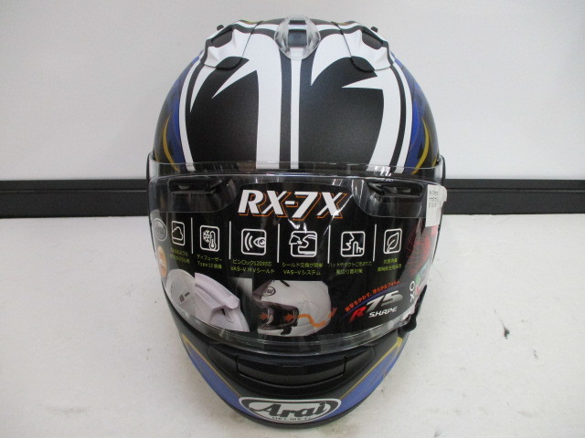 展示未使用品☆Arai アライ RX-7X ナカスガ フルフェイスヘルメット 