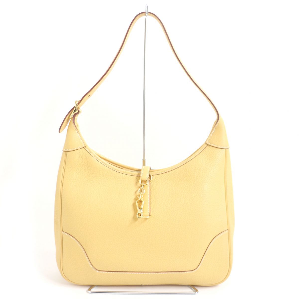 美品☆エルメス HERMES トリム31 トリヨンクレマンス レザー 肩掛け 