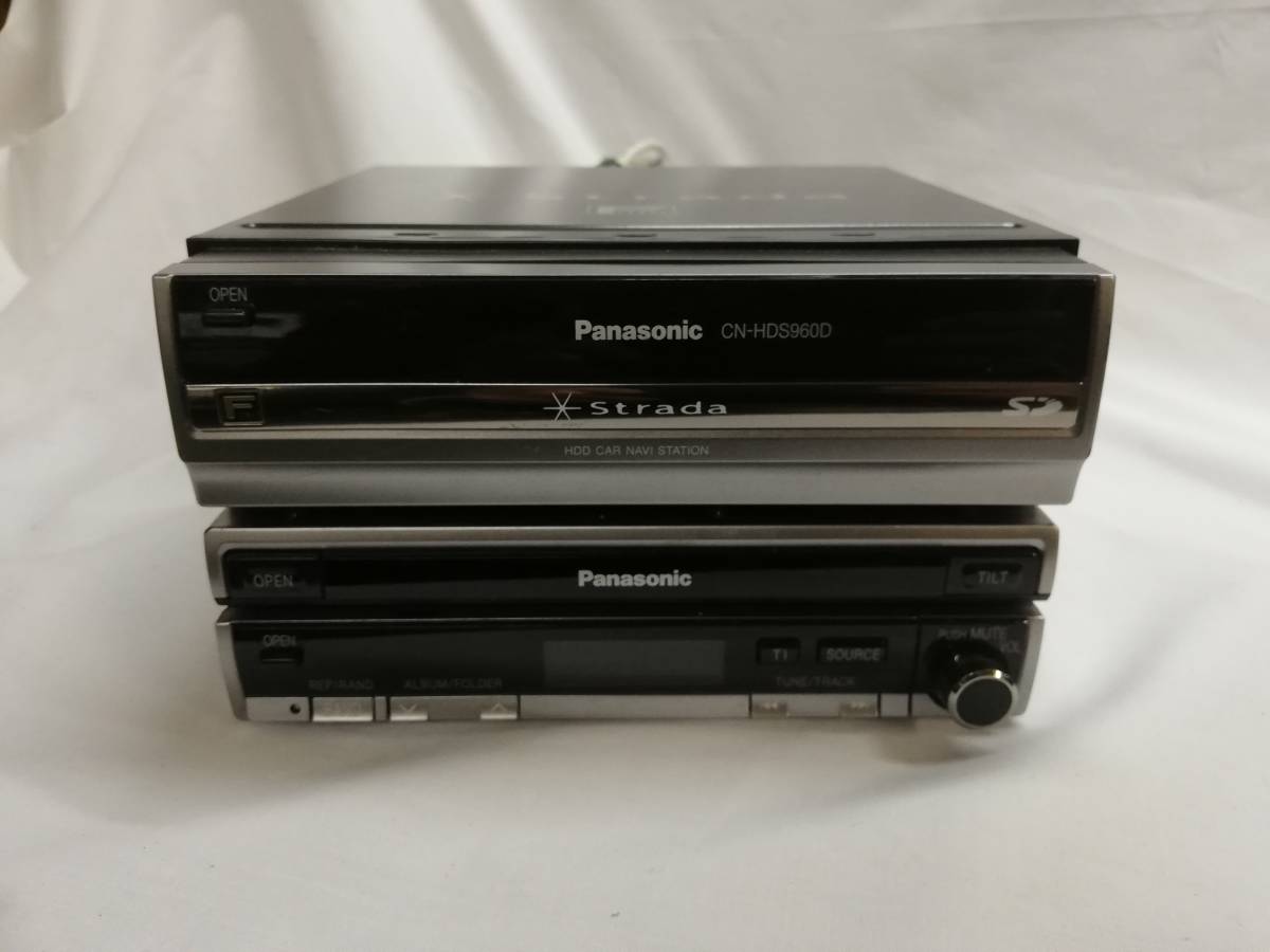 ☆PanasonicパナソニックストラーダHDDナビ CN-HDS960TD☆配線欠品アリ