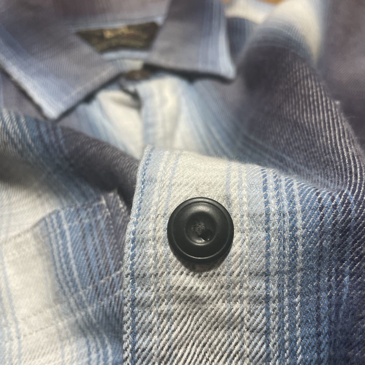 RRL ダブルアールエル 三ツ星タグ オンブレ L USA製 極稀少90s 90s 