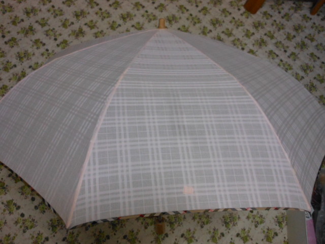 BURBERRY 折りたたみ傘 ノバチェック UV 雨晴兼用 日傘 雨傘
