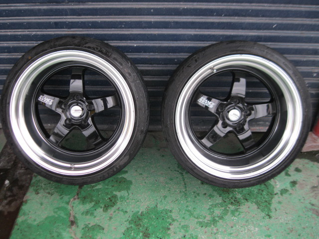 深リム STANCE MAGIC スタンスマジック 18×10.5J +15 114.3 JDM USDM 
