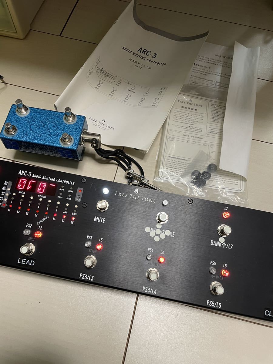 Free The Tone ARC-3 ブラック スイッチャー エフェクター