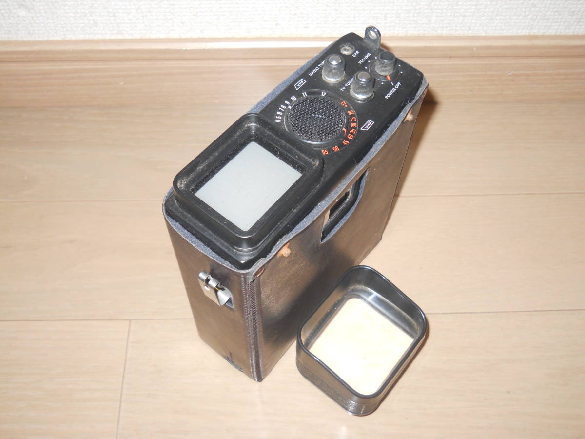 Victor ビクター MODEL P-100 AM/FM RADIO MICRO TV 1978製 ラジオ