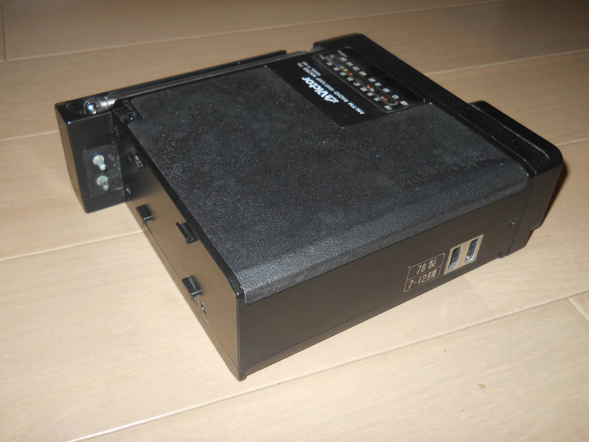 Victor ビクター MODEL P-100 AM/FM RADIO MICRO TV 1978製 ラジオ