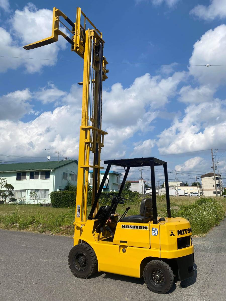 MITSUBISHI フォークリフトFG14 中古フォークリフト三菱FG14商品詳細【中古農機具販売 UMM】