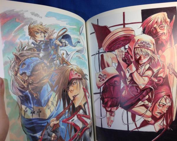 石渡太輔画集 アートワークス オブ ギルティギア ゼクス 00 07 ソフトバンク 販促イラスト集 ゲーム設定資料集 売買されたオークション情報 Yahooの商品情報をアーカイブ公開 オークファン Aucfan Com