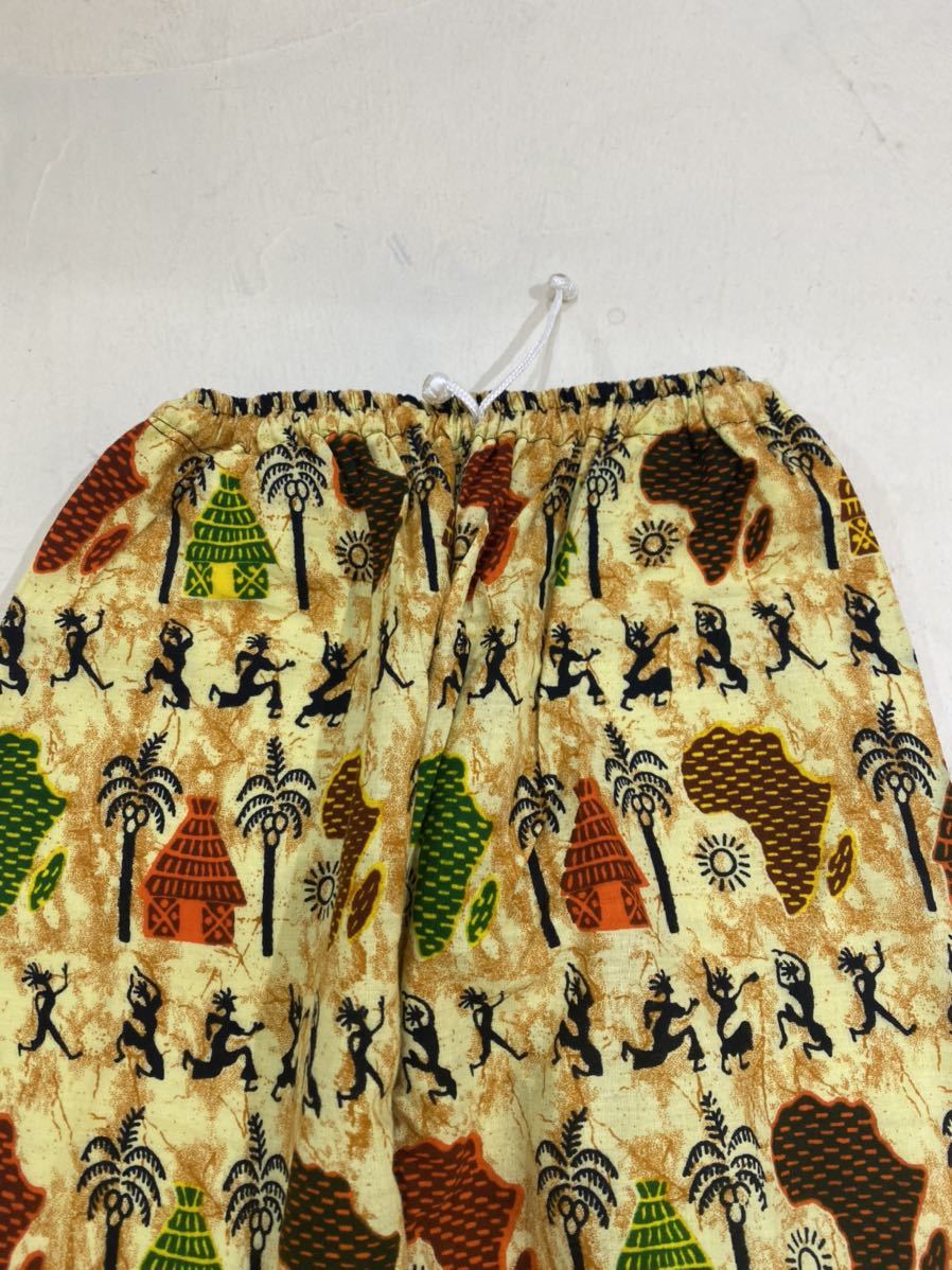vintage euro African batik pants ヨーロッパ古着 アフリカン