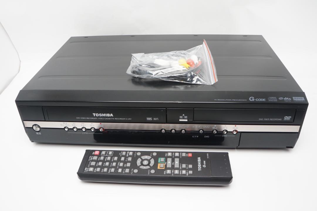 【人気SALE，爆買い】 TOSHIBA D-VR7 ビデオ一体型DVDレコーダー 東芝 2009年製(一般)｜売買されたオークション情報、yahooの商品情報をアーカイブ公開 - オークファン 一般