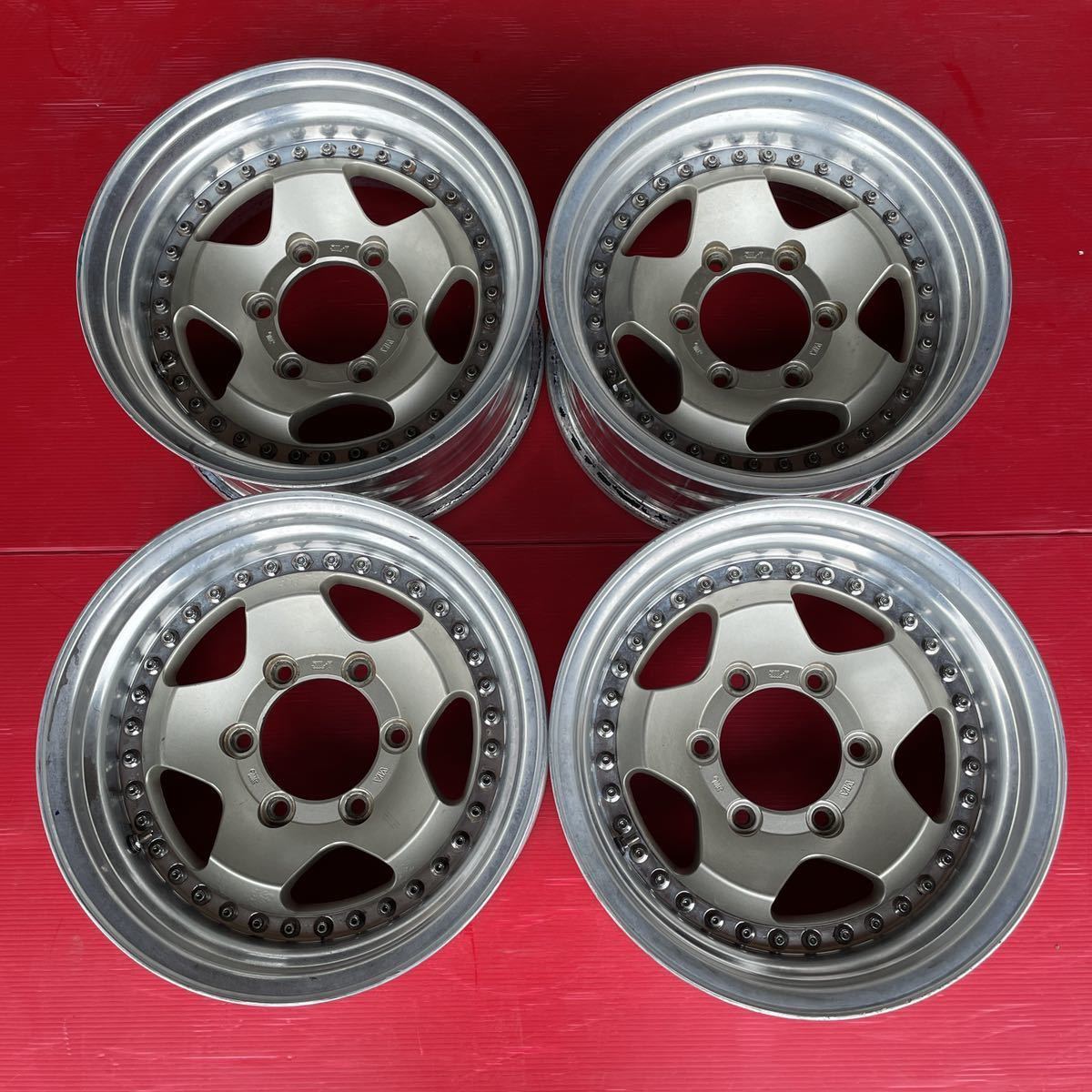 15インチ 5穴 139.7 ジムニー ☆15×7J ET-13 PCD139.7 5穴 ハブ径:約 15インチ 5穴 139.7 ジムニー ☆15×7J ET-13 PCD139.7 5穴 ハブ径:約