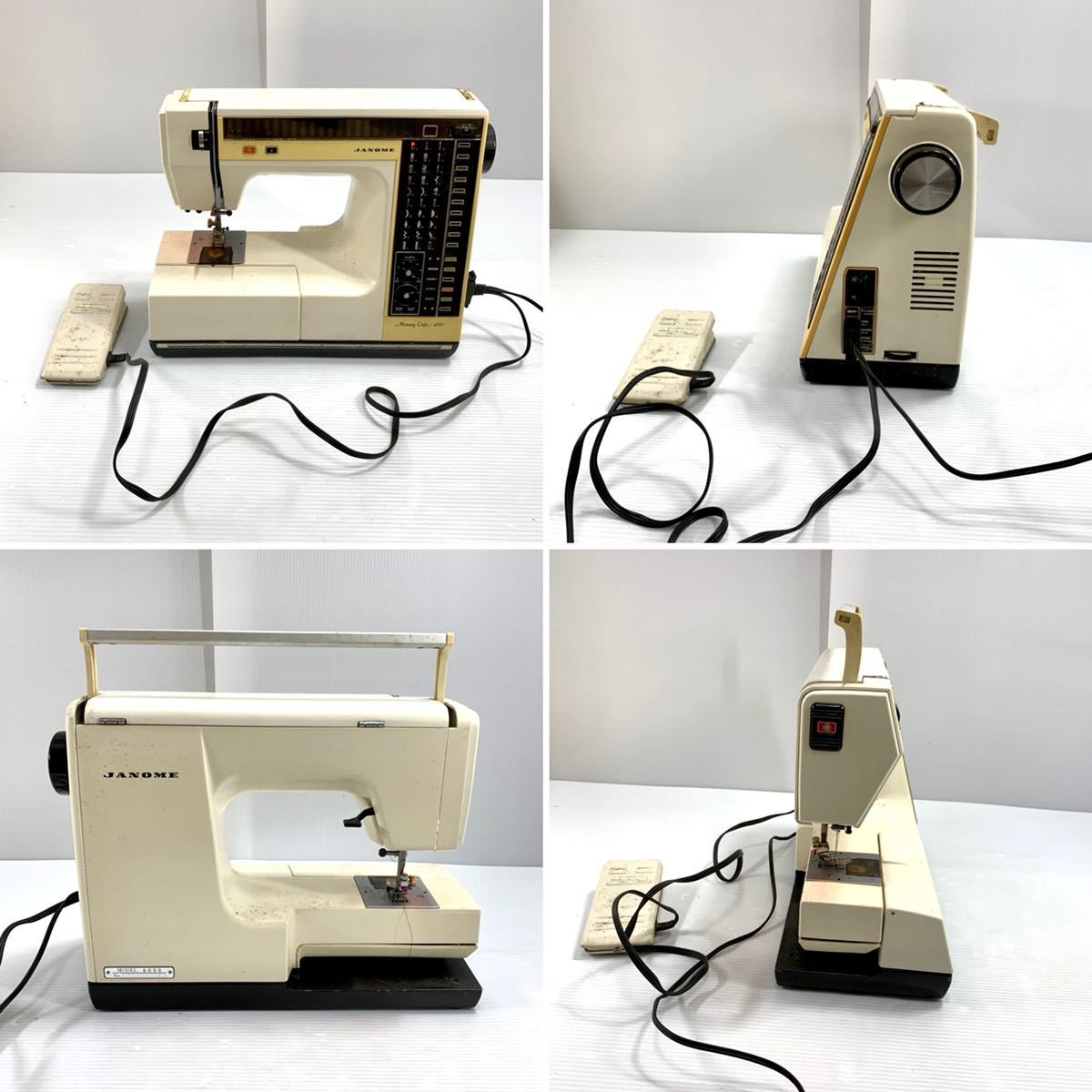 ジャノメメモリークラフト6000型の中古ミシン （JANOME(ジャノメ 