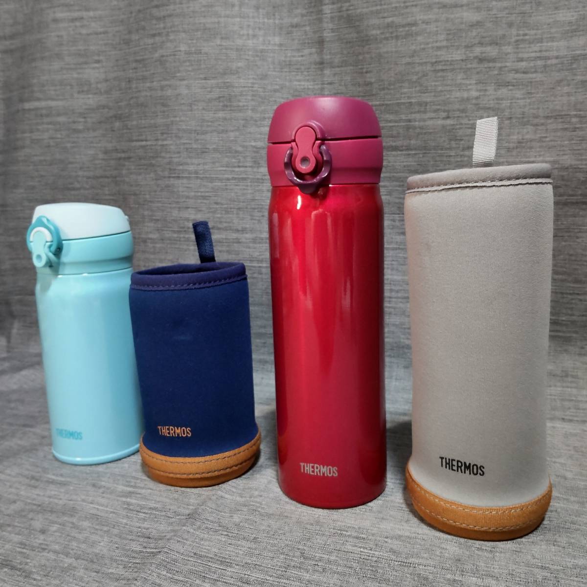 THERMOS サーモス 水筒 500ml USED品 350ml 未使用 水筒カバー(ボトル 