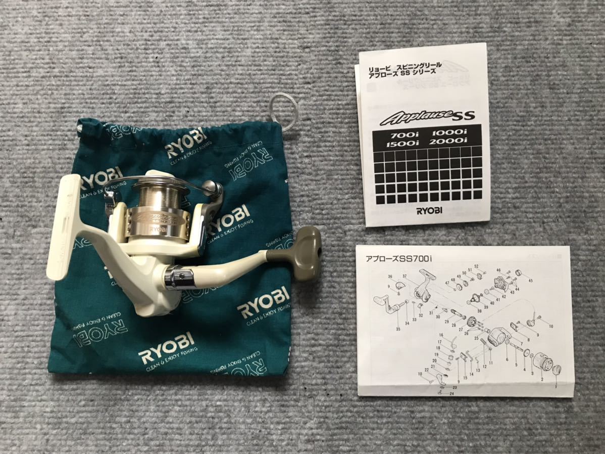 リョービ アプローズ ss1000i RYOBI Applause リール 希少リョービ