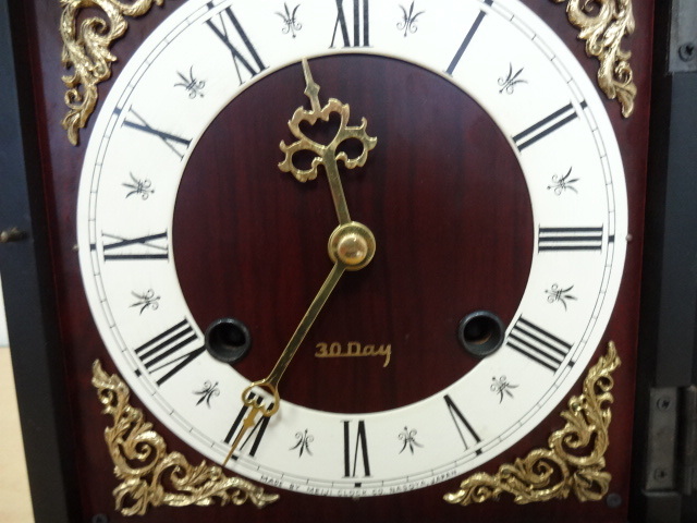 アンティーク MEIJI CLOCK CO.NAGOYA 30DAY 明治時計 ゼンマイ式