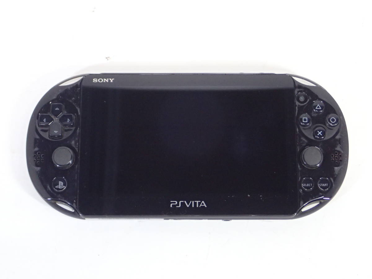 FS811/初期化済 動作品 SONY PS Vita PCH-2000 本体 黒 ブラック 