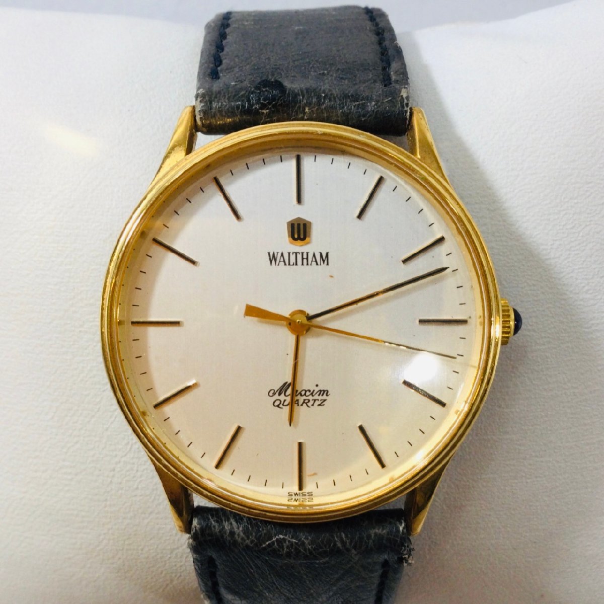 中古/稼働品/TO】WALTHAM ウォルサム Maxim マキシム クオーツ 腕時計 
