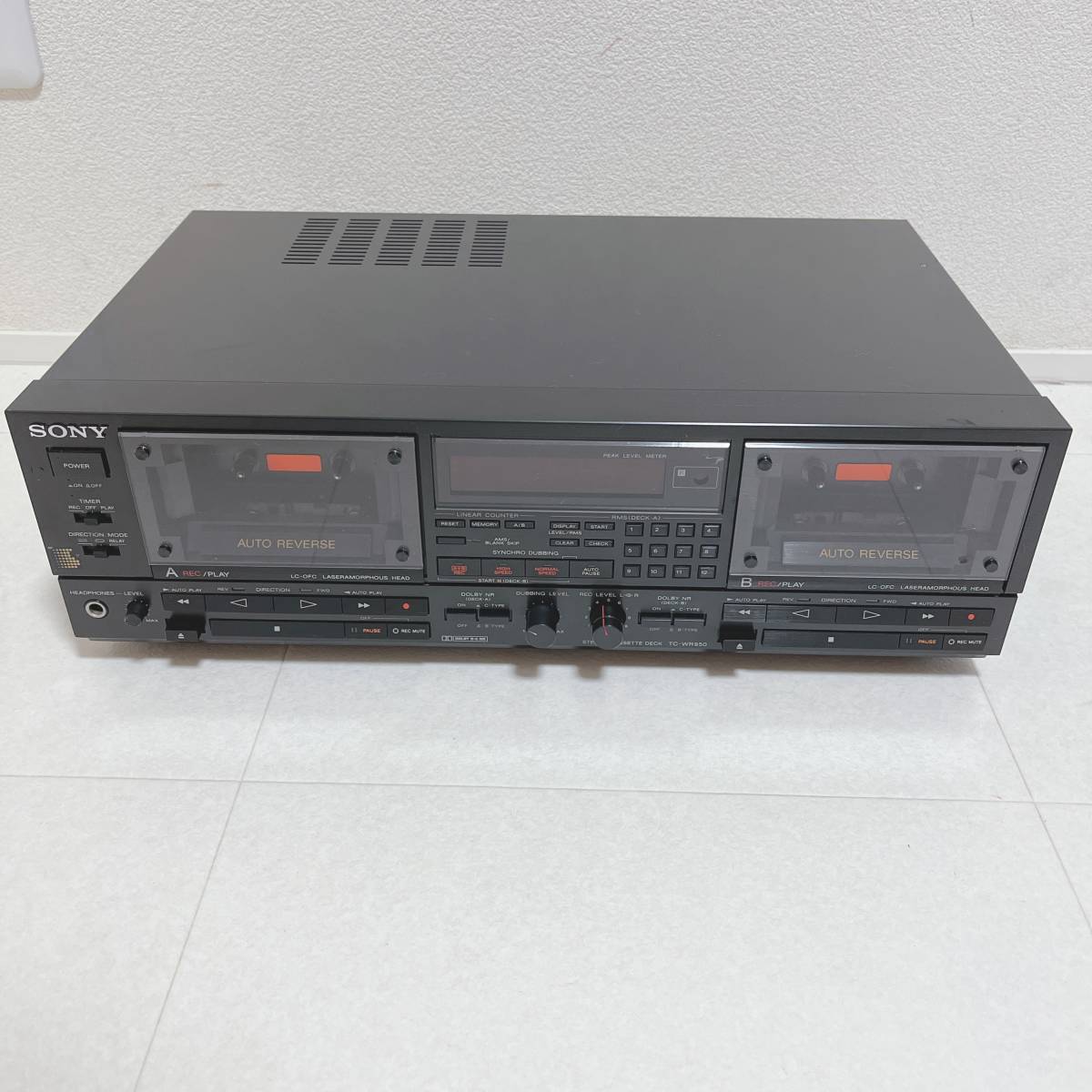 SONY ソニー カセットデッキ TC-WR950 【ジャンク】 TC-WR950 SONY