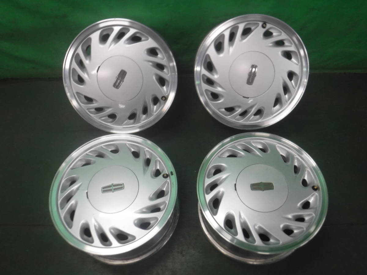 ☆ ホイール 4本 リンカーン 16×7 PCD108 5H シルバー/ポリッシュ 16 