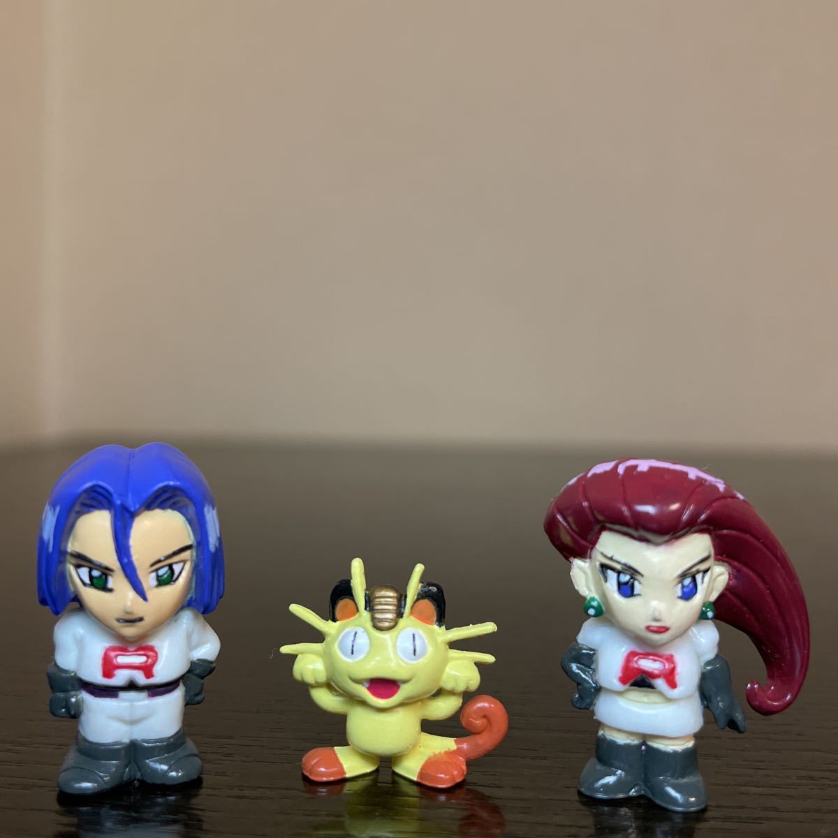 ちびポケハウス 人形セット ムサシ コジロウ ニャース 中古品 ポケモン 