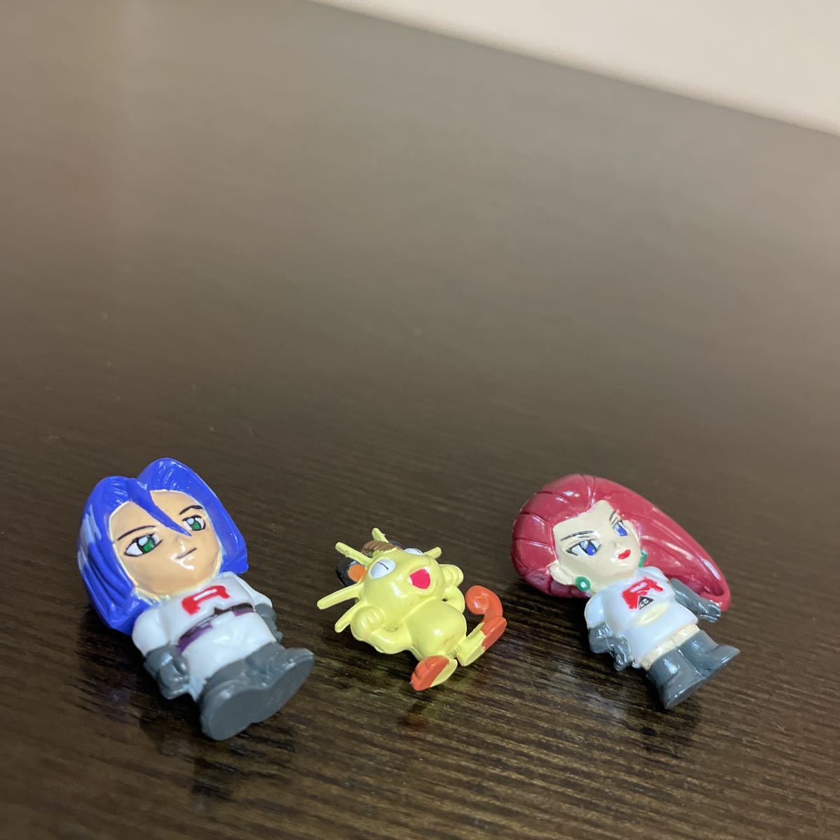 ちびポケハウス 人形セット ムサシ コジロウ ニャース 中古品 ポケモン 
