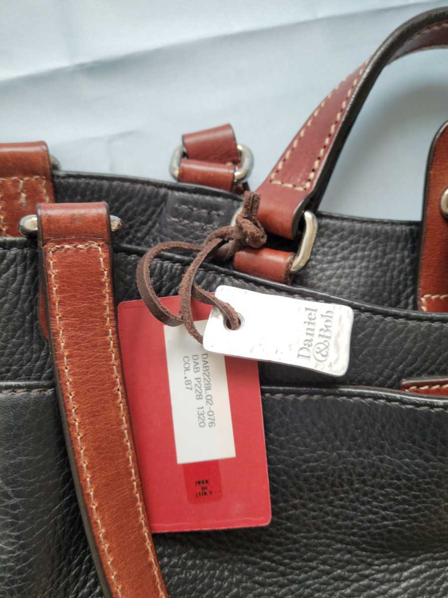 Daniel&Bob ダニエル&ボブ 未使用品 保管品 タグ付き レザートート