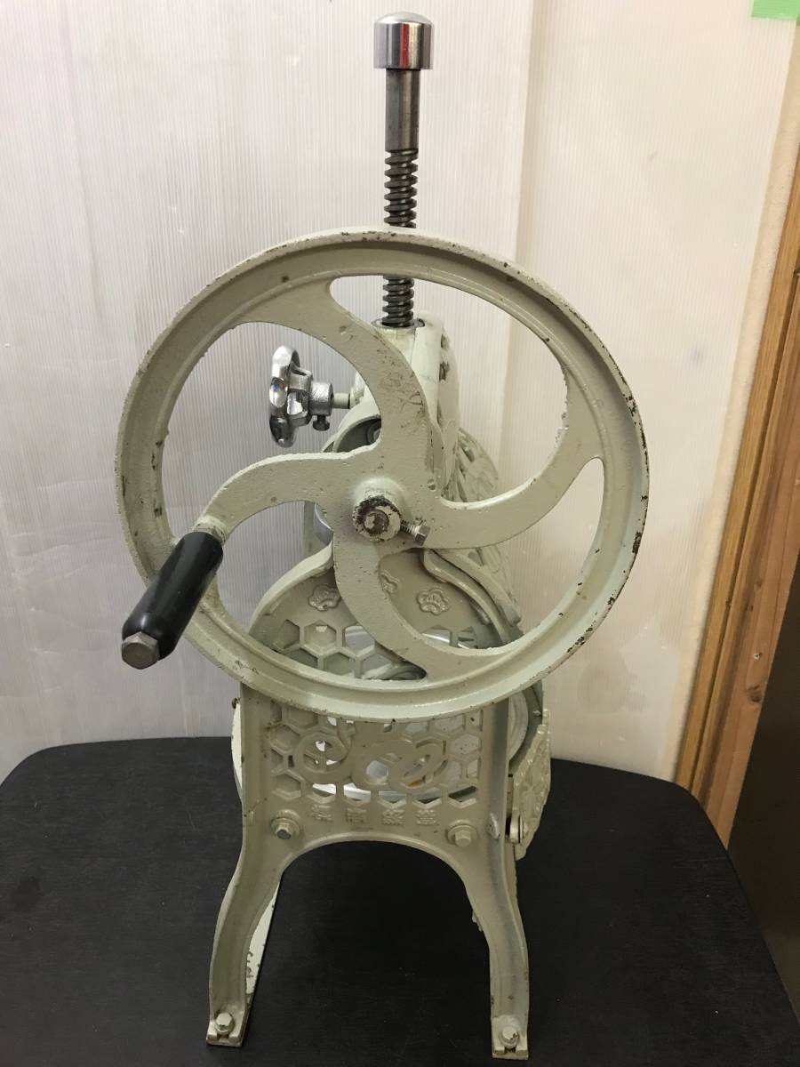 ZEPPELIN ツェッペリン 業務用かき氷機 アンティーク 昭和レトロ 氷削 