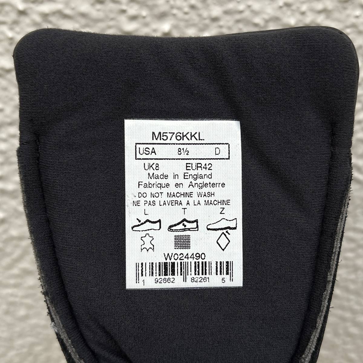 Balance オールレザー New ニューバランス 国内正規品 UK製 26cm US8 BLACK ML574NL LIMITED” “JAPAN イギリス英国製 RB4 - M996MUB