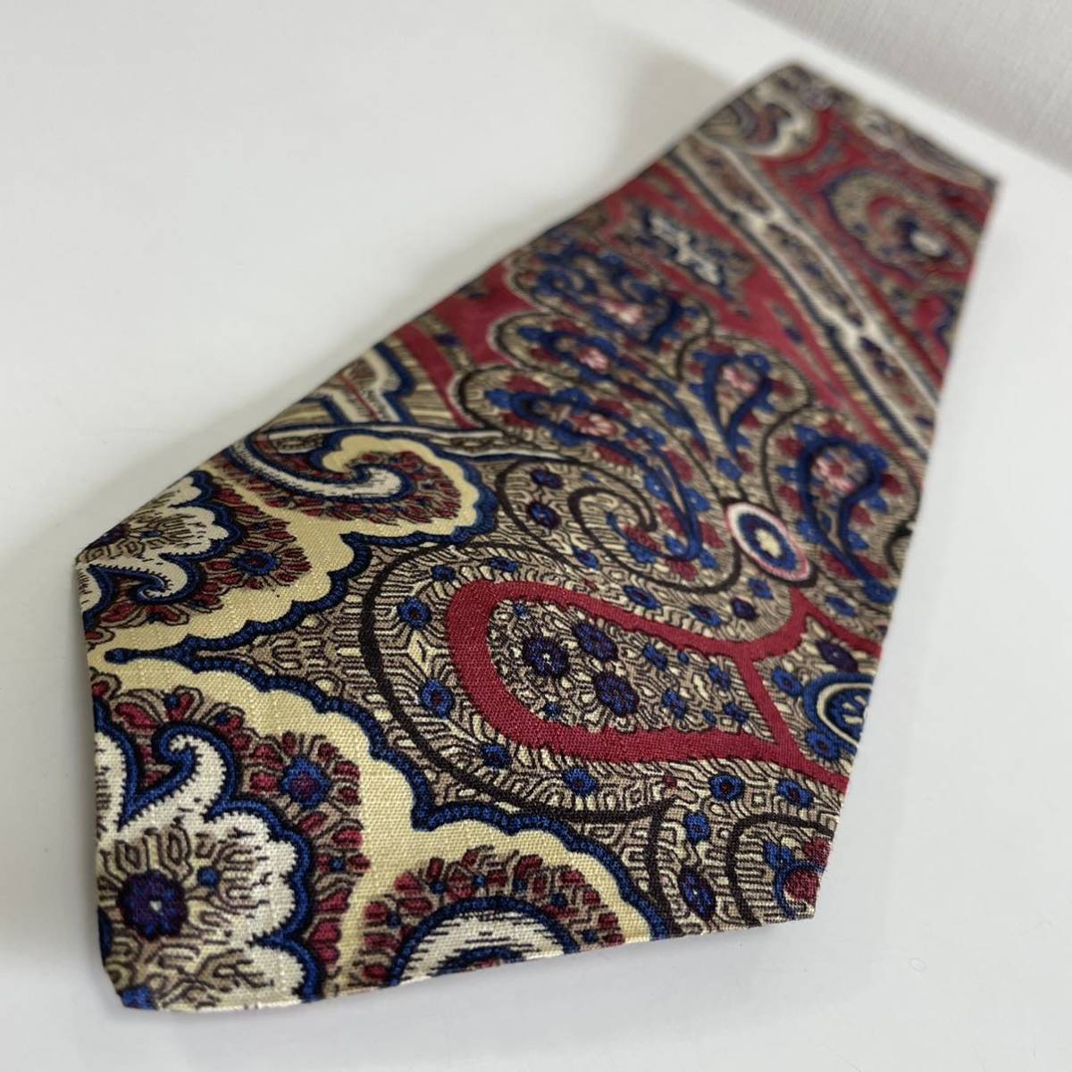 JOHN COMFORT (ジョンコンフォート) ペイズリー柄ネクタイ オールド