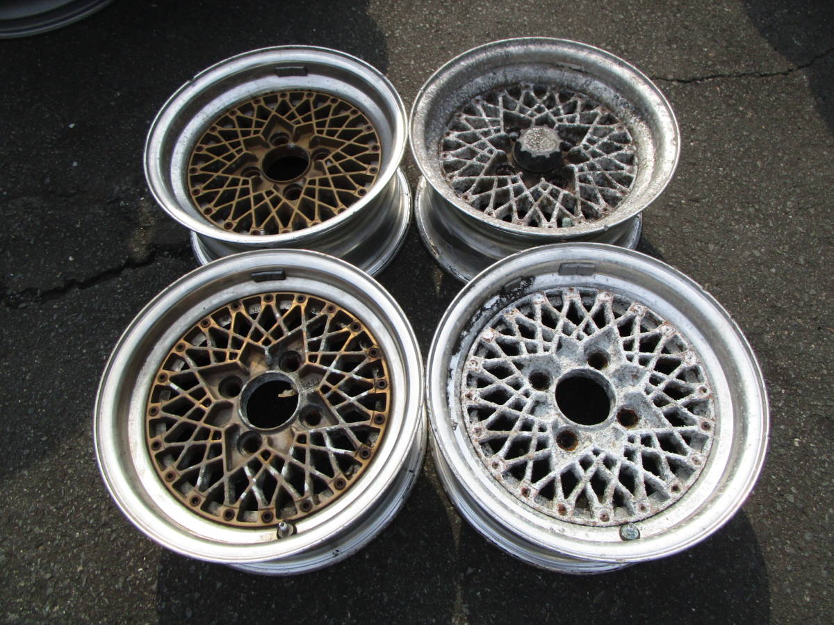 9459】深リム 旧車 スピードスター SSRメッシュ 14インチ 6J +8 / 6.5J