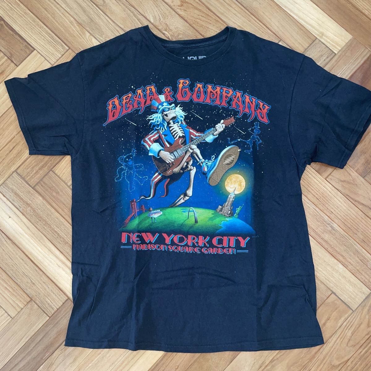 【高品質，SALE】 ザ グレイトフル デッド ツアーTシャツ 2015年 バンドTシャツ NY madison square garden 超レア(Tシャツ)｜売買されたオークション情報、yahooの商品情報をアーカイブ公開 - オークファン Tシャツ